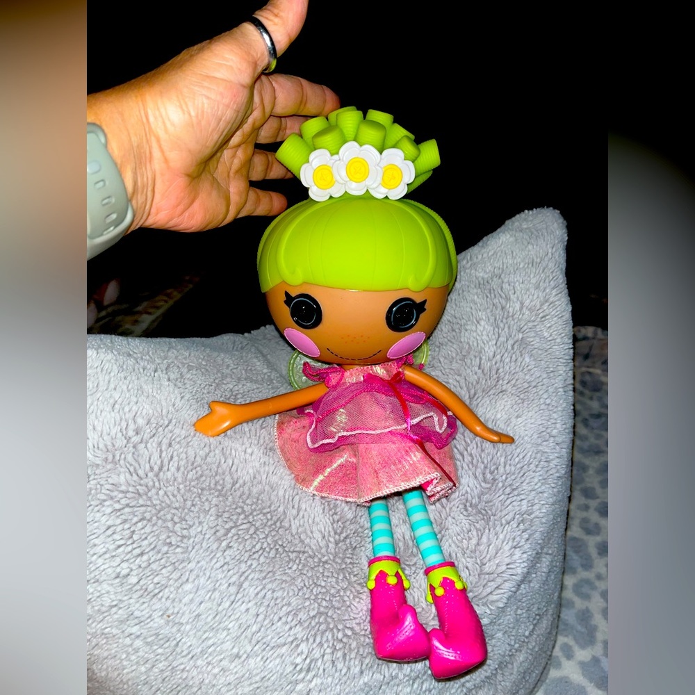 Lalaloopsy Doll- Pix E. Flutters & Pet Firefly, 13" Fairy Doll